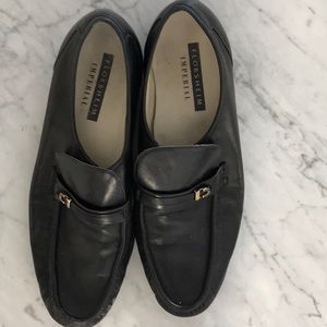 Florsheim slip on loafers black